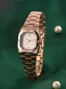 HAUTE SAUCE by  Campus Sutra HAUTE SAUCE by Campus Sutra Women's The Ferazzo Square Watch SS25_HSWC1307