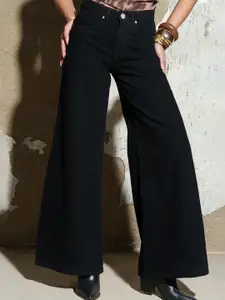 FREAKINS Women Intense Black Trunk Fit Jeans