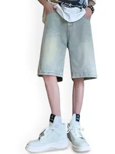 StyleCast Men Slim Fit Denim Shorts