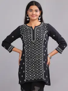 Club Loom Chikankari Cotton Embroidered Top