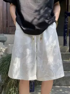 StyleCast Men Printed Loose Fit High-Rise Shorts