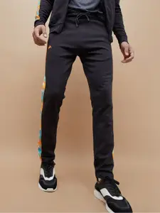 Kappa Men Printed Straight Fit Track Pant