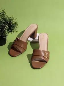 Inc 5 Party Block Sandals with Buckles