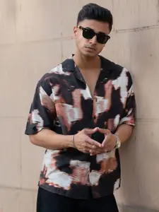 Powerlook Men Opaque Printed Casual Shirt