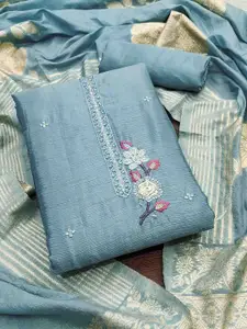 KIMISHA Embroidered Unstitched Dress Material