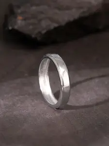 GIVA 925 Silver Rhodium-Plated Resilient Ring For Him