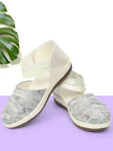 BAESD Girls Printed Mules Flats