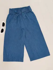 Pantaloons Junior Girls Cotton Flared Jeans