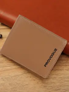 Provogue Men Striped PU Two Fold Wallet