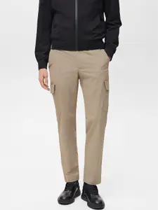 MANGO MAN Men Cargos Trousers