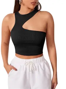 classy fashion Cotton Tank Crop Top