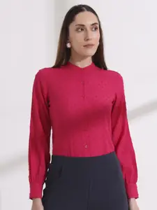 FITHUB Women Opaque Formal Shirt