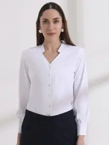 FITHUB Women Opaque Formal Shirt