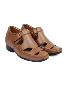 Bxxy Men Hidden Elevator Shoe-Style Sandals