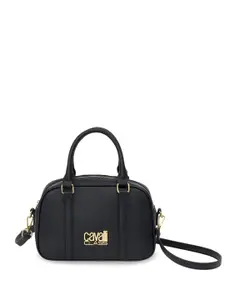 Cavalli Class Structured Satchel with Tasselled