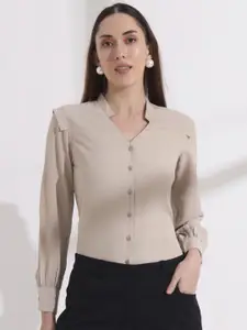 FITHUB Women Opaque Formal Shirt