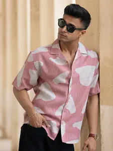 Powerlook Men Opaque Printed Casual Shirt