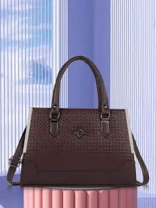 SPOTIC Structured Satchel with Quilted