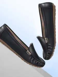 CATBIRD Women Solid Round Toe Loafers