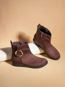 Inc 5 Women Round Toe Regular Boots