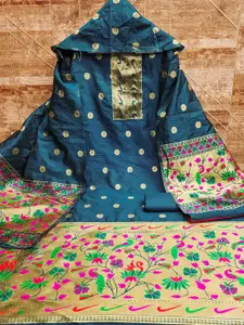 KIMISHA Unstitched Dress Material