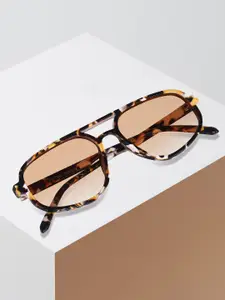 Peter Jones Eyewear Women Square Sunglasses with Polarised and UV Protected Lens