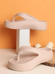 The Roadster Lifestyle Co Women Stylish Comfort Lightweight Thong Flip Flops