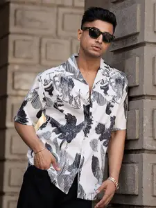 Powerlook Men Opaque Printed Casual Shirt