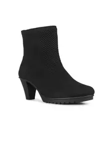 Inc 5 Women Block-Heeled Regular Boots