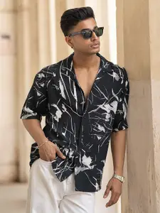 Powerlook Men Opaque Printed Casual Shirt