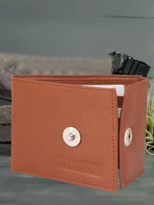 Provogue Men PU Three Fold Wallet