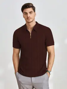 KAJARU Men Polo Collar 3D Chassis T-shirt