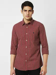 Van Heusen Sport Men Slim Fit Opaque Checked Casual Shirt