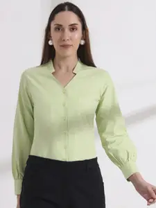 FITHUB Women Opaque Formal Shirt