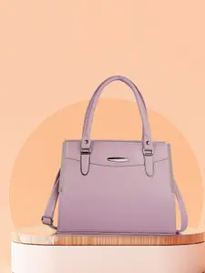 SPOTIC Structured Satchel with Applique