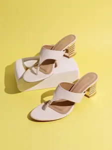 Inc 5 Party Block Sandals with Buckles