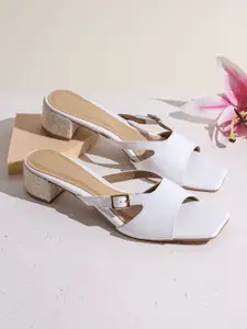 Inc 5 Party Block Sandals with Buckles