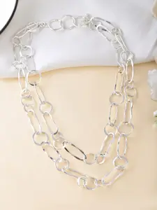 RICHEERA Silver-Plated Necklace