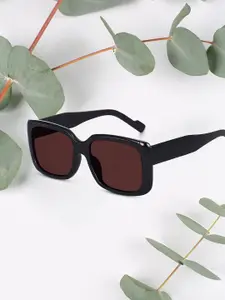 Peter Jones Eyewear Women Oversized Sunglasses with Polarised and UV Protected Lens