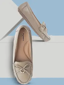 CATBIRD Women Solid Round Toe Loafers