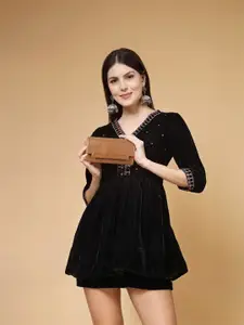 THE CLOWNFISH Women Leather Two Fold Wallet