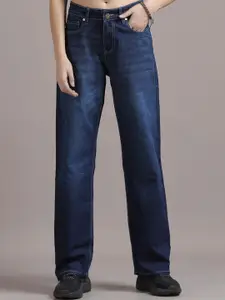 Chemistry Women Comfort High-Rise Heavy Fade Stretchable Jeans