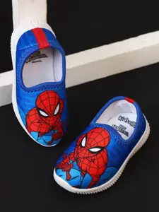Kids Ville Boys Spiderman Printed Slip On Shoes
