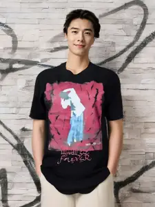 StyleCast Men Printed V-Neck T-shirt