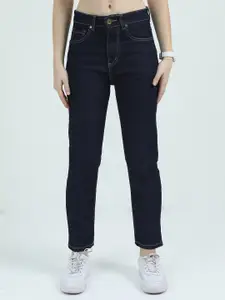 Chemistry Women Comfort Straight Fit High-Rise Stretchable Jeans