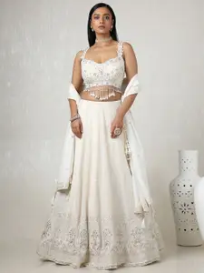 Soch Embellished Beads and Stones Ready to Wear Lehenga & Blouse With Dupatta