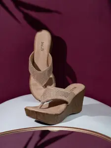 Inc 5 Embellished Ethnic Wedge Sandals