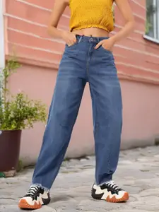 DressBerry Women Frayed Relaxed Jeans