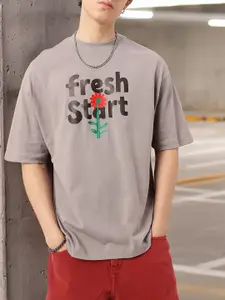 Kook N Keech Printed Oversized Oversized Fit T-shirt