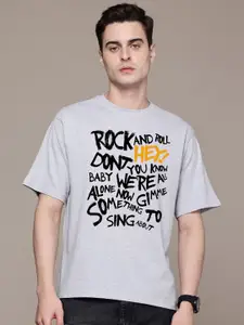 Moda Rapido Men Printed Applique T-shirt